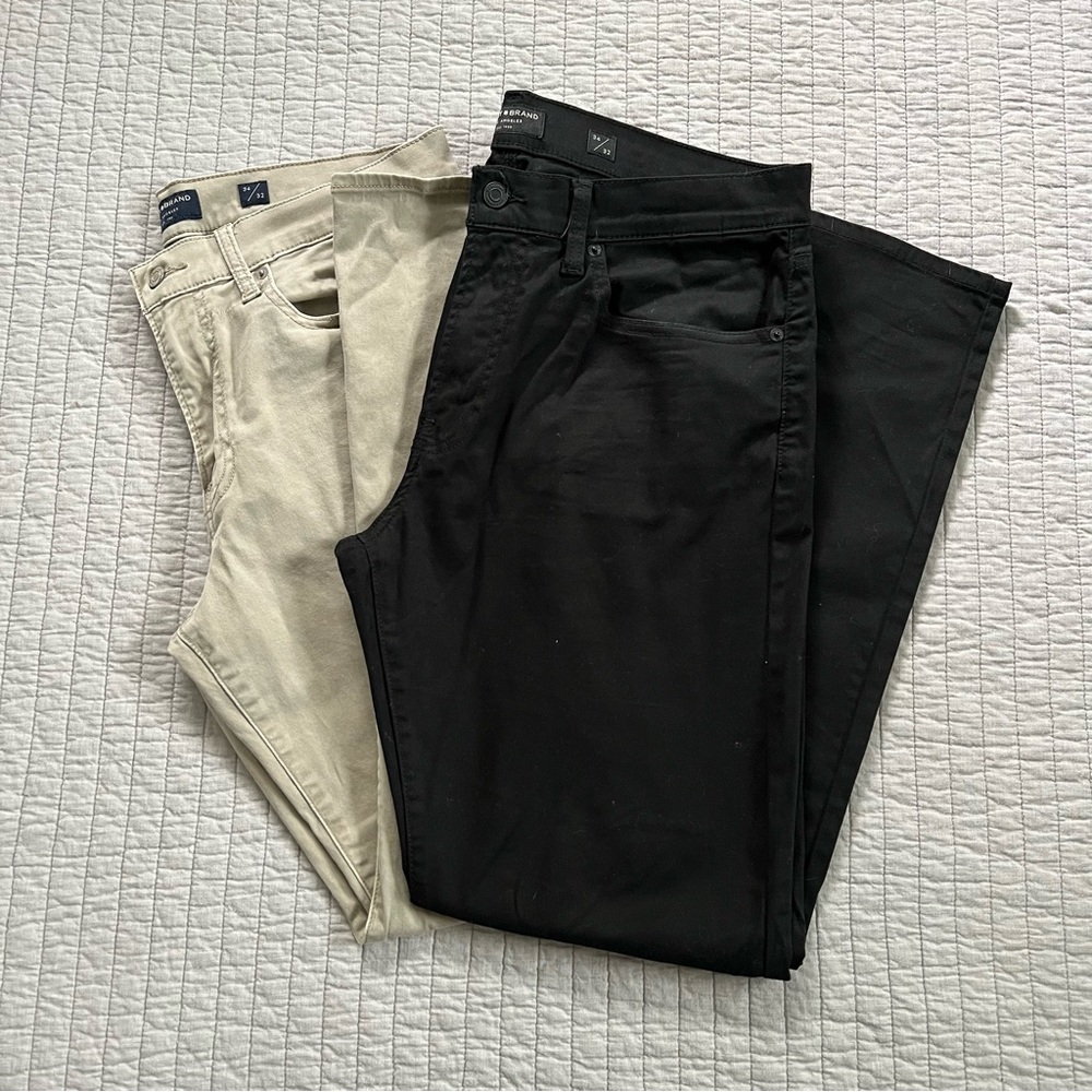 2 PACK! Men’s Lucky Brand 121 Slim Straight Jeans